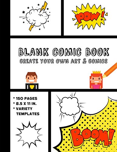 Stock image for Blank Comic Book: Create Your Own Art and Comics for sale by SecondSale