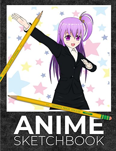Anime Sketchbook: Manga Sketchbook for Artists, Anime Girl 7, 100