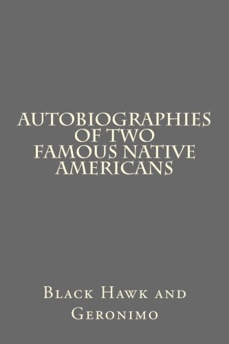 Stock image for Autobiographies of Two Famous Native Americans for sale by Revaluation Books