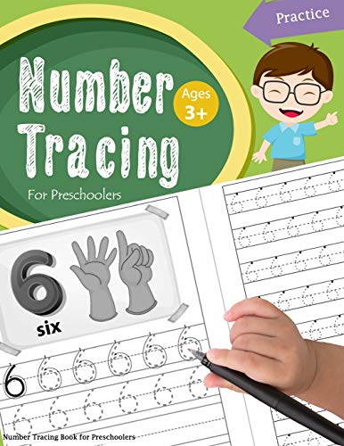 Stock image for Number Tracing Book for Preschoolers: Number tracing books for kids ages 3-5,Number tracing workbook,Number Writing Practice Book,Number Tracing Book. Learning the easy Maths for kids for sale by Blue Vase Books