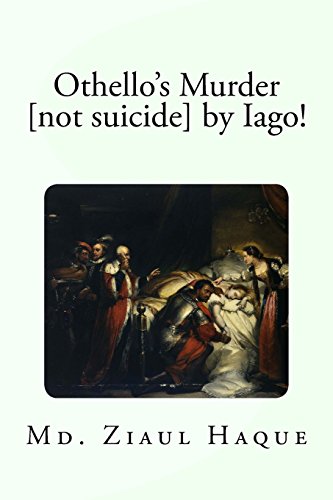 9781981149315: Othello's Murder [not suicide] by Iago!