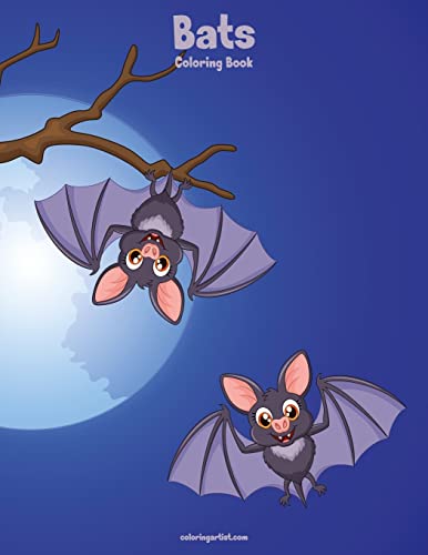 Beispielbild fr Bats Coloring Book 1 zum Verkauf von ThriftBooks-Atlanta