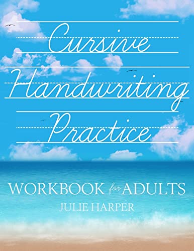 Imagen de archivo de Cursive Handwriting Practice Workbook for Adults a la venta por SecondSale