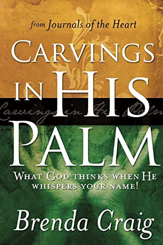 Stock image for Carvings in His Palm: What God Thinks When He Whispers Your Name for sale by THE SAINT BOOKSTORE
