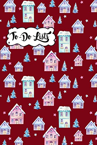 Stock image for To-Do List Book - Christmas Holiday To Do Lists Journal Notebook Snowy Houses Pattern 3: 100 Page Lined Book With Check Boxes For Fast and Easy List Making (List Series) (Volume 12) [Soft Cover ] for sale by booksXpress