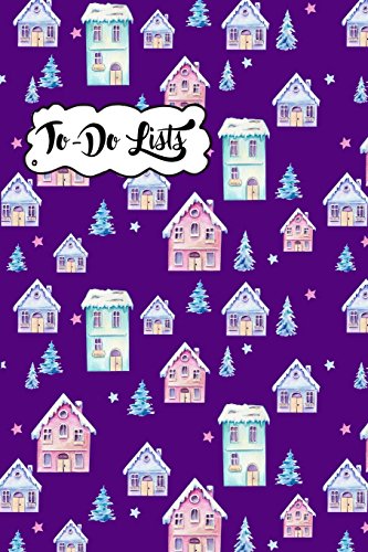 Stock image for To-Do List Book - Christmas Holiday To Do Lists Journal Notebook Snowy Houses Pattern 4: 100 Page Lined Book With Check Boxes For Fast and Easy List Making (List Series) (Volume 13) [Soft Cover ] for sale by booksXpress