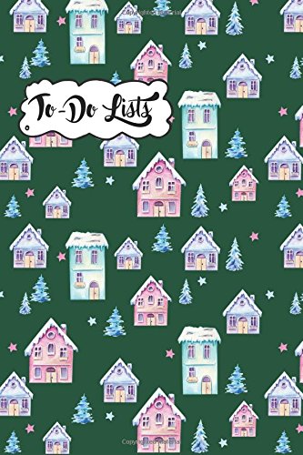 Stock image for To-Do List Book - Christmas Holiday To Do Lists Journal Notebook Snowy Houses Pattern 5: 100 Page Lined Book With Check Boxes For Fast and Easy List Making (List Series) (Volume 14) [Soft Cover ] for sale by booksXpress