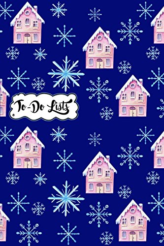 Stock image for To-Do List Book - Christmas Holiday To Do Lists Journal Notebook Winter Houses Pattern 1: 100 Page Lined Book With Check Boxes For Fast and Easy List Making (List Series) (Volume 15) [Soft Cover ] for sale by booksXpress