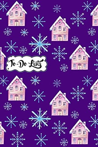 Stock image for To-Do List Book - Christmas Holiday To Do Lists Journal Notebook Winter Houses Pattern 4: 100 Page Lined Book With Check Boxes For Fast and Easy List Making (List Series) (Volume 18) [Soft Cover ] for sale by booksXpress