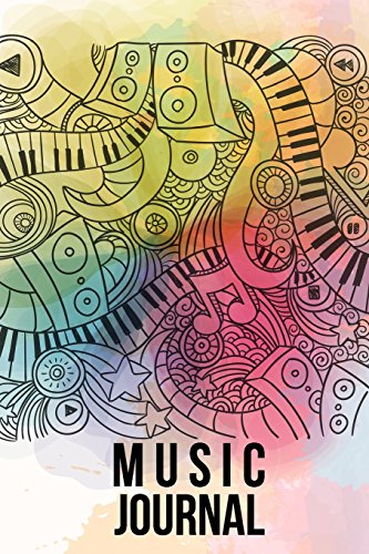 Stock image for Music Journal: Lyric Diary and Manuscript Paper for Songwriters and Musicians. Manuscript Paper For Notes, Lyrics And Music. For Inspiration And . Songwriting. Book Notebook Journal (Colorful) [Soft Cover ] for sale by booksXpress