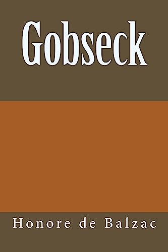 Stock image for Gobseck [Soft Cover ] for sale by booksXpress
