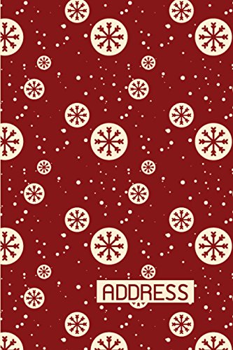 Imagen de archivo de Address.: Address Book. (Christmas Edition Vol. 9) Glossy And Soft Cover, Large Print, Font, 6" x 9" For Contacts, Addresses, Phone Numbers, Emails, Birthday And More. [Soft Cover ] a la venta por booksXpress