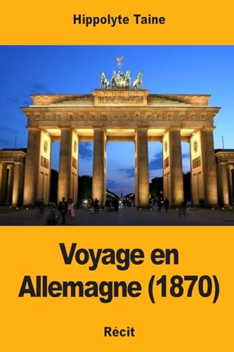 Stock image for Voyage en Allemagne (1870) (French Edition) for sale by Lucky's Textbooks