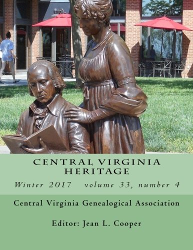 Stock image for Central Virginia Heritage Winter 2017 for sale by Revaluation Books