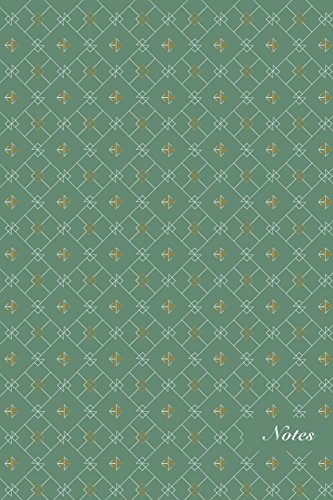 Stock image for Notes: 6"x9" Blank Lined Page Notebook Victorian Vintage Wallpaper Seamless Pattern Cover. Matte Softcover Ruled Note Book Journal [Soft Cover ] for sale by booksXpress