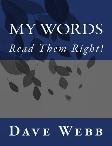 9781981602094: My Words: Read Them Right!