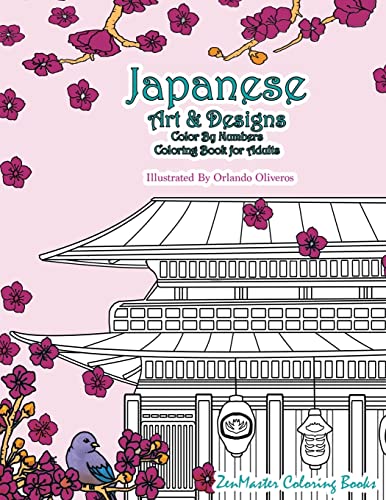 9781981642243: Japanese Art and Designs Color By Numbers Coloring Book for Adults: An Adult Color By Number Coloring Book Inspired By the Beautiful Culture of Japan for Relaxation and Stress Relief: Volume 23