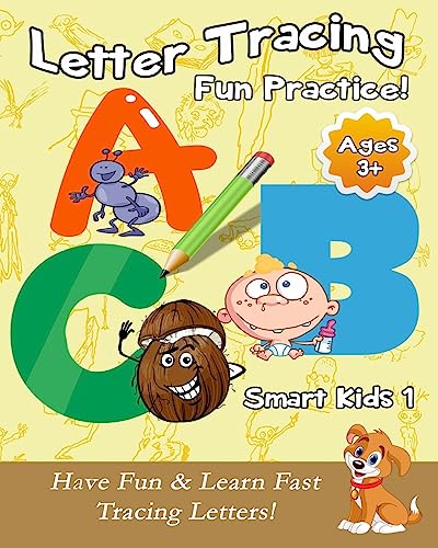 Stock image for Letter Tracing Fun Practice! for sale by PBShop.store US