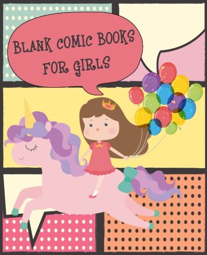 Imagen de archivo de Blank Comic Book for Girls: Create Your Own Comics Book,Comic Panel,For drawing your own comics, idea and design sketchbook,for artists of all levels 7.5x9.25" (comic drawing books) (Volume 1) [Soft Cover ] a la venta por booksXpress