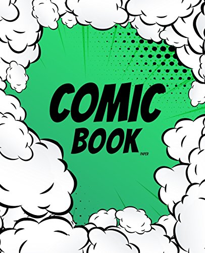 9781981715596: Comic Book Paper: Create Your Own Comics Book,Comic Panel,For drawing your own comics, idea and design sketchbook,for artists of all levels 7.5x9.25": Volume 1 (blank cartoon drawing)