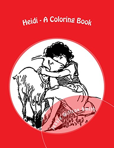 9781981774364: Heidi: A Coloring Book