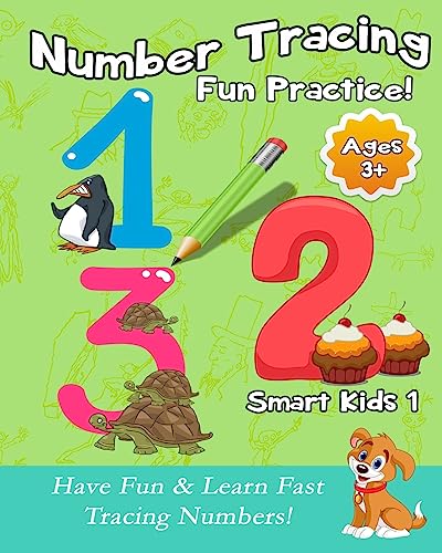 Stock image for Number Tracing Fun Practice! for sale by PBShop.store US