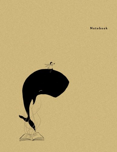 Stock image for Notebook: Go! Go! Whale~~~ - Bimumonji's Minimal Design Unlined Notebook - Large (8.5 x 11 inches) - 100 Pages (Blank book, blank recipe book, blank . (Minimal Design Notebooks) (Volume 11) for sale by Ergodebooks