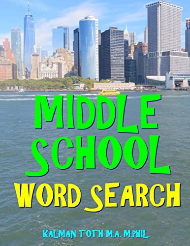 Stock image for Middle School Word Search: 133 Large Print Vocabulary Themed Puzzles for sale by Goodwill Books
