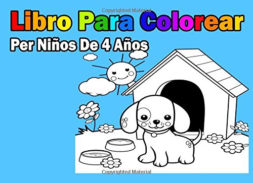 Imagen de archivo de Libro Para Colorear Per Nios De 4 Aos a la venta por Revaluation Books