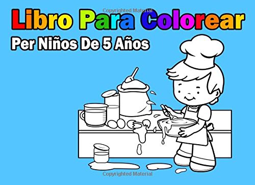 Imagen de archivo de Libro Para Colorear Per Nios De 5 Aos a la venta por Revaluation Books