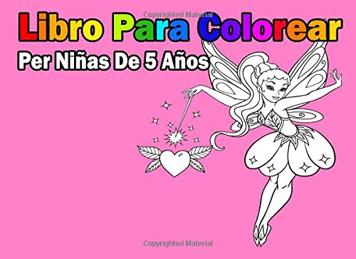 Imagen de archivo de Libro Para Colorear Per Nias De 5 Aos a la venta por Revaluation Books