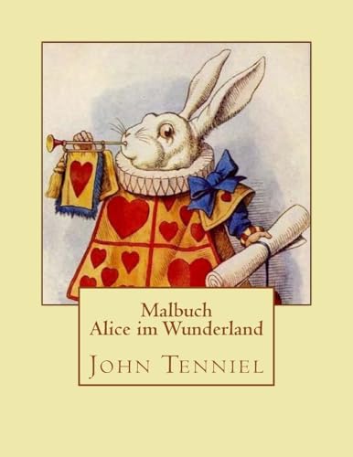 9781981883424: Alice im Wunderland - Malbuch