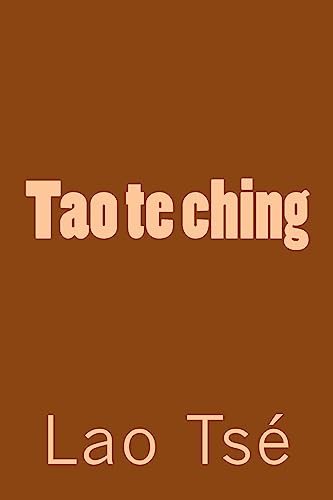 9781982098162: Tao te ching (Spanish Edition)