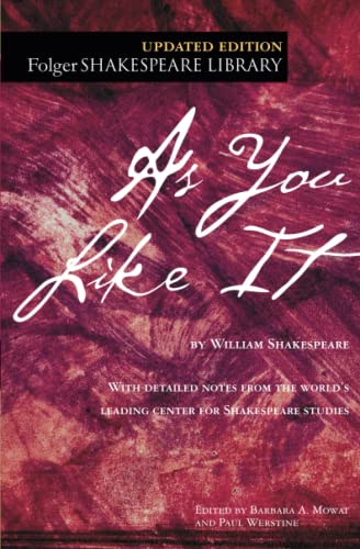 9781982109400: As You Like It (Folger Shakespeare Library)