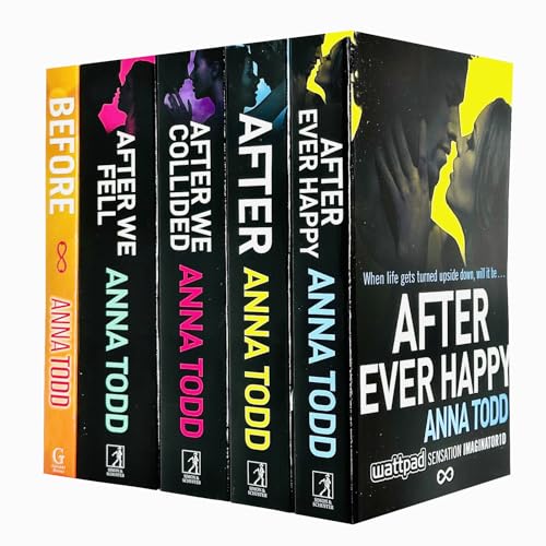 Stock image for The Complete After Series Collection 5 Books Box Set by Anna Todd (After Ever Happy, After, After We Collided, After We Fell, Before) for sale by Big Bill's Books