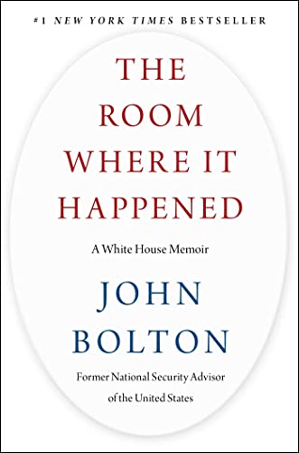 9781982148034: The room where it happened: a white house memoir