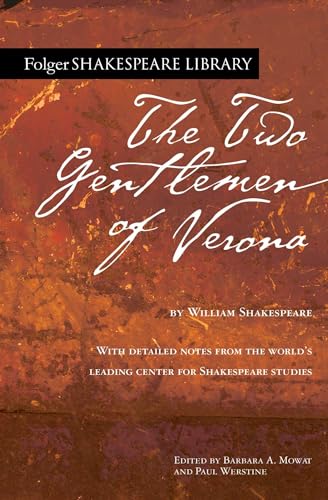 9781982157395: The Two Gentlemen of Verona (Folger Shakespeare Library)