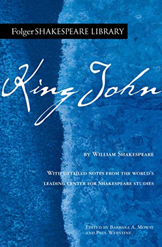 Stock image for King John (Folger Shakespeare Library) for sale by HPB-Emerald
