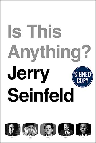 9781982168247: Jerry Seinfeld - Is This Anything? Signed First Edition First Printing Autographed Copy