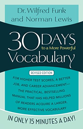 Imagen de archivo de 30 Days to a More Powerful Vocabulary a la venta por BooksRun