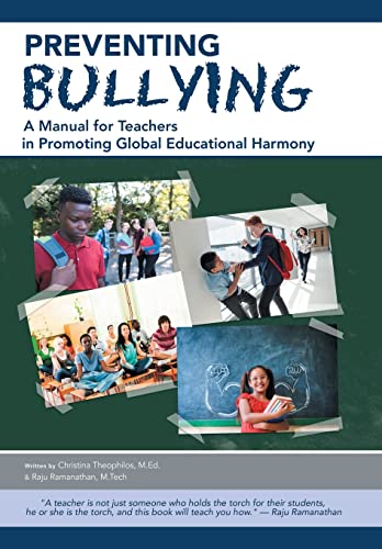 Beispielbild fr Preventing Bullying : A Manual for Teachers in Promoting Global Educational Harmony zum Verkauf von Buchpark