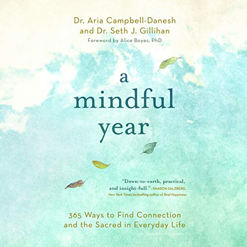 9781982501921: A Mindful Year: 365 Ways to Find Connection and the Sacred in Everyday Life: Library Edition