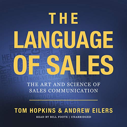 Stock image for The Language of Sales for sale by Revaluation Books