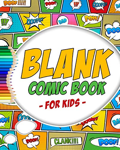 Beispielbild fr Blank Comic Book: Variety of Templates - More than 100 Blank Pages For Comic Book Drawing - Create Your Own Comic Book Strip zum Verkauf von Giant Giant