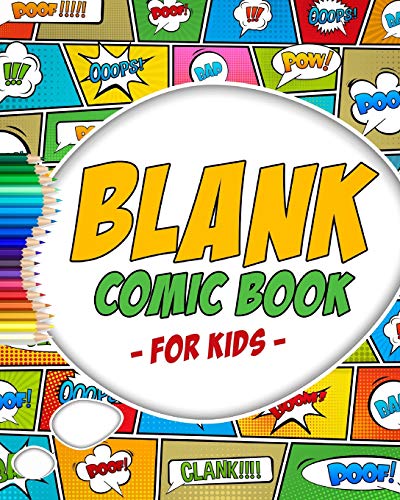 Stock image for Blank Comic Book: Variety of Templates - More than 100 Blank Pages For Comic Book Drawing - Create Your Own Comic Book Strip for sale by Giant Giant