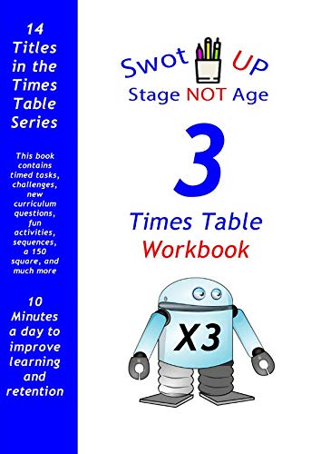 9781982920227: 3X Table Workbook: 3 Times Table Practice Book (Times Table Workbooks)