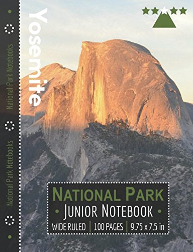 Beispielbild fr Yosemite National Park Junior Notebook: Wide Ruled Adventure Notebook for Kids and Junior Rangers zum Verkauf von ThriftBooks-Dallas