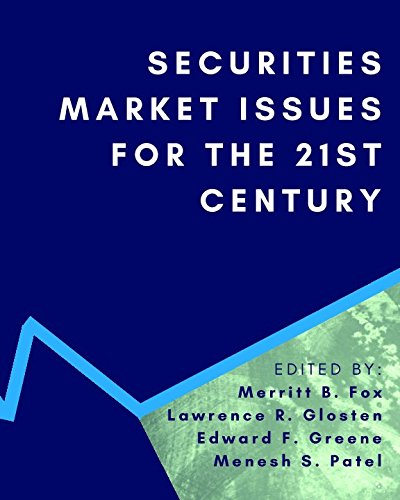 9781982966850: Securities Market Issues for the 21st Century