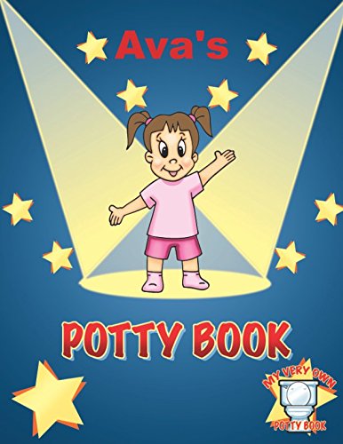 Stock image for Ava's Potty Book: Caucasian Girl with Brown Hair for sale by Revaluation Books