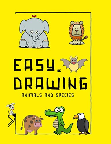 9781983259913: EC (easy) DRAWING: Best Drawing for Kids | How to Draw Animals STEP BY STEP